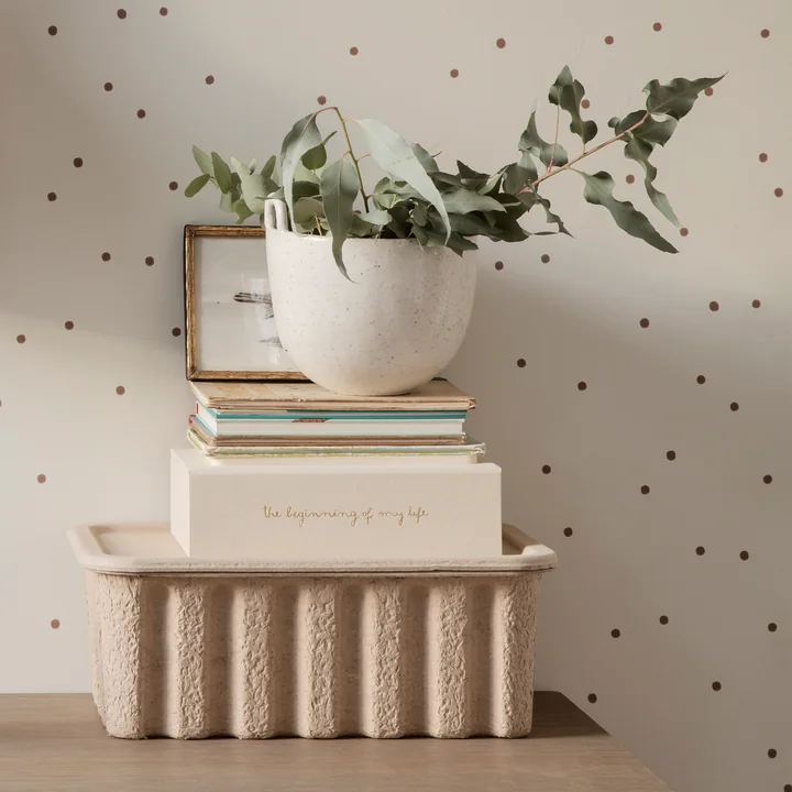 ferm- Living - Speckle Pflanzentopf, off-white