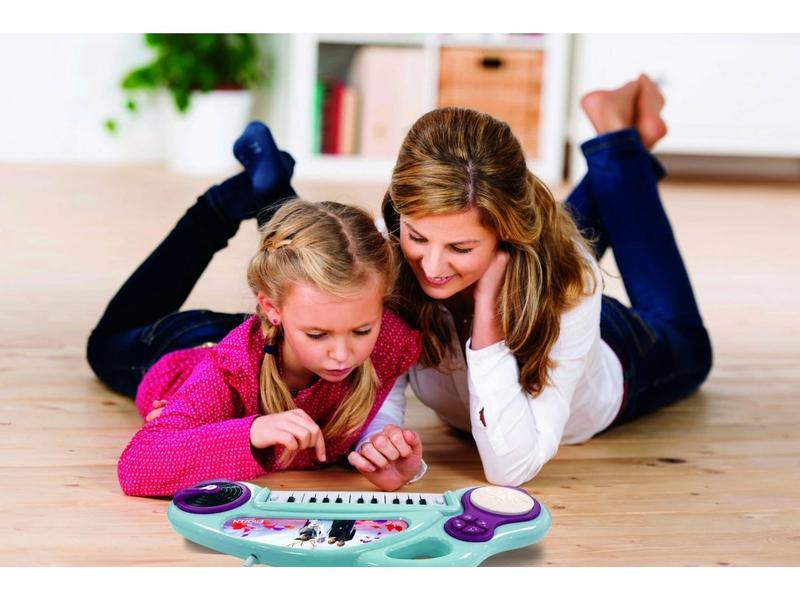 Lexibook Musikinstrument Disney Frozen Elektronisches Keybo Multifunktions-Keyboard für Klavier- und Musikspass
