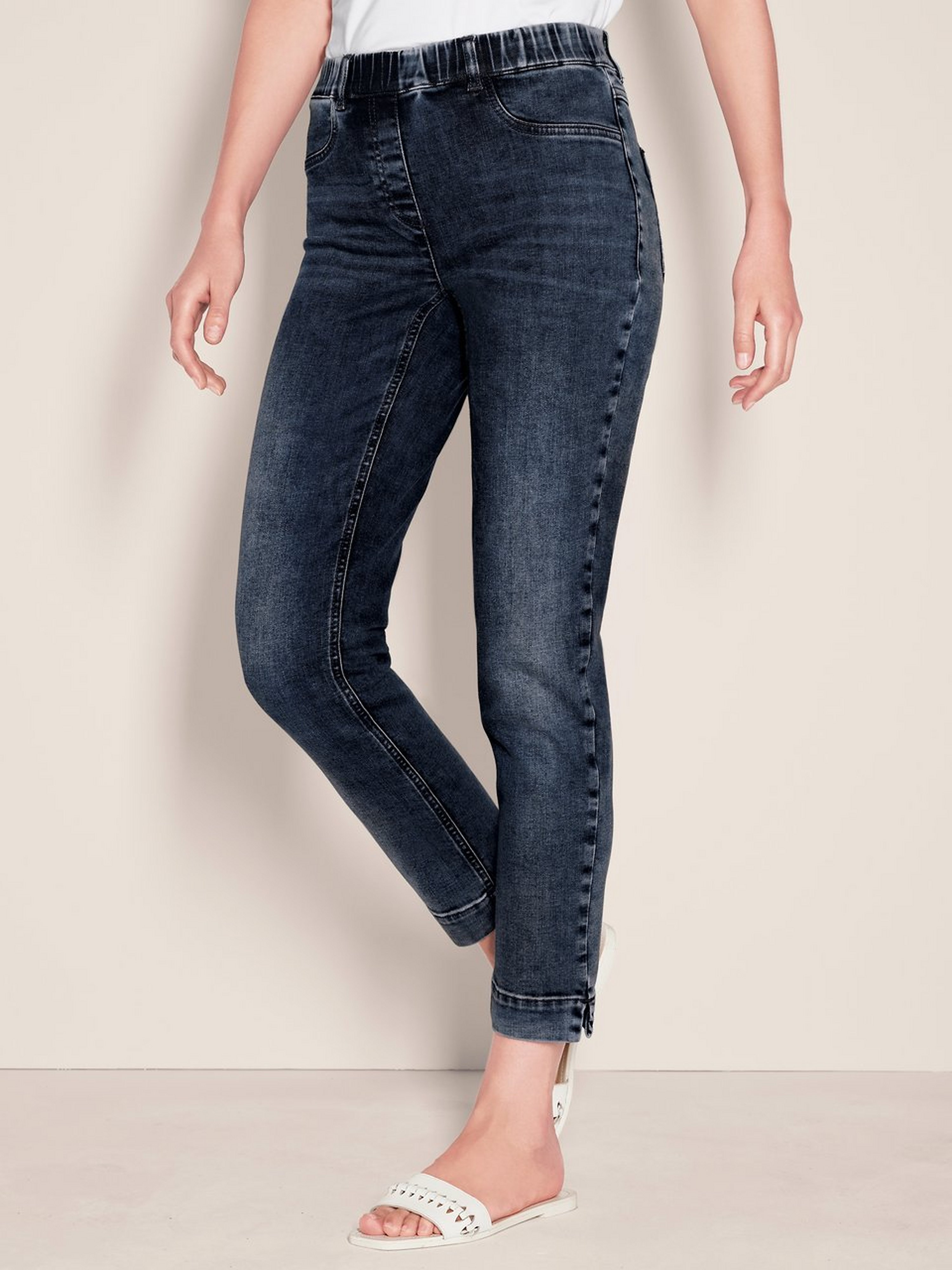 Schlupf-Jeans