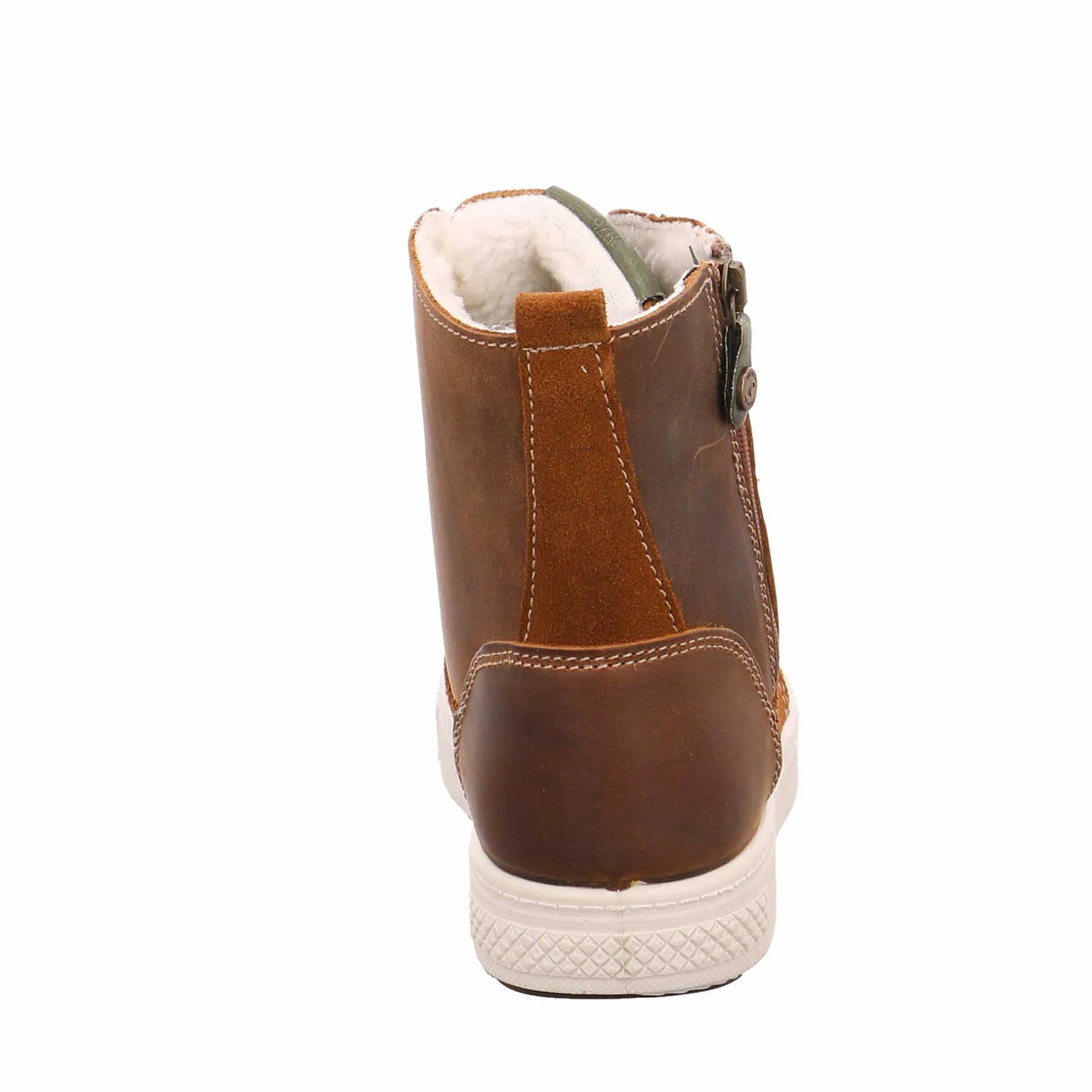PRIMIGI Jungen-Winter-Bottine Cognac Textil  Boot