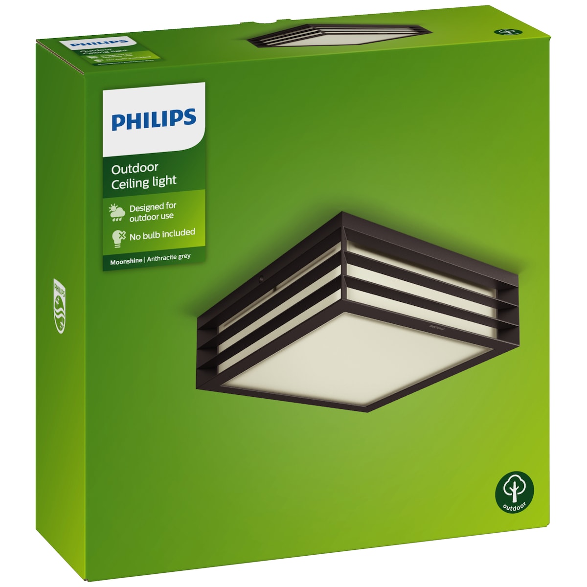 Philips Moonshine utendørs taklampe E27
