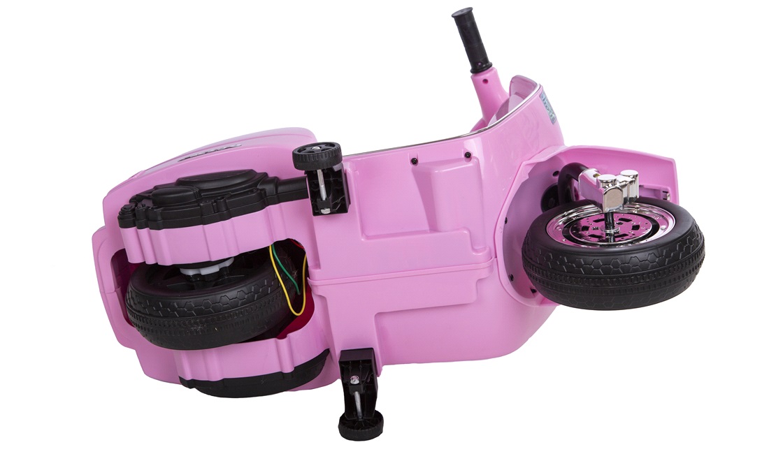 El-scooter til børn 6V Vespa Pink