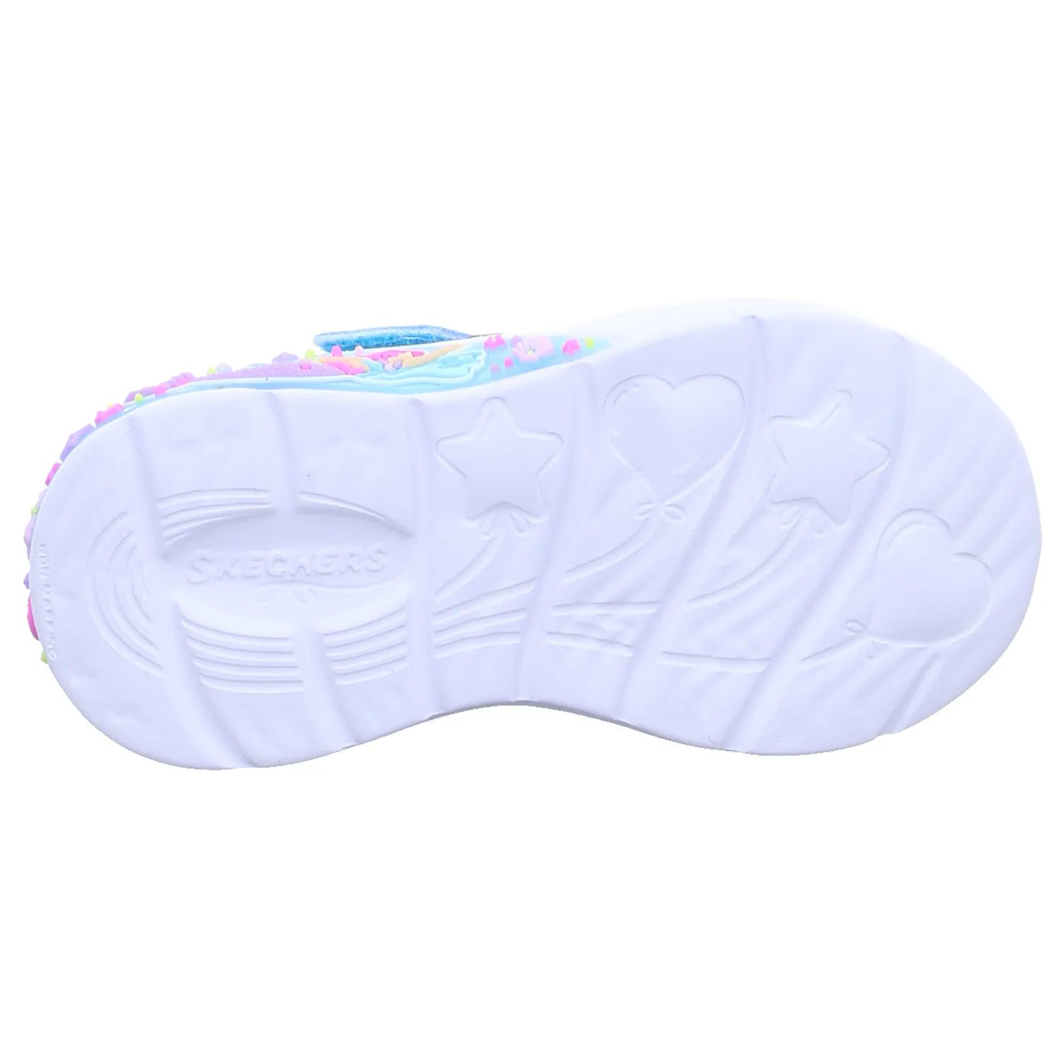 SKECHERS Baby-Sport-Bottine Blau Synthetik  Sneaker