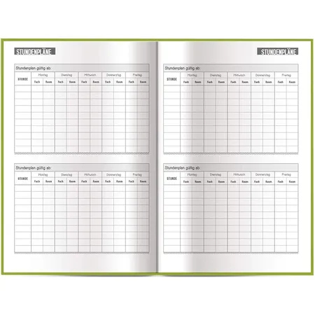 Trötsch Schülerkalender Flexi Fruits 2020/2021 14x21cm