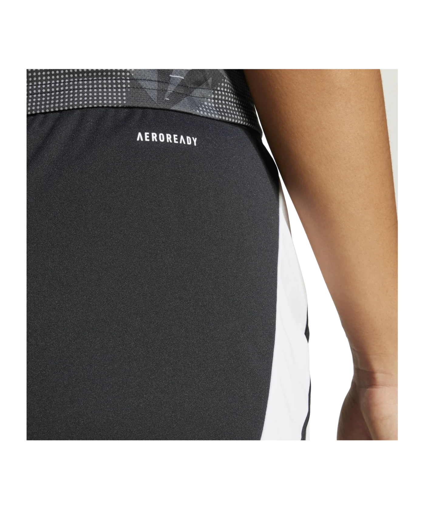 adidas Tiro 24 Short Damen Schwarz Weiss