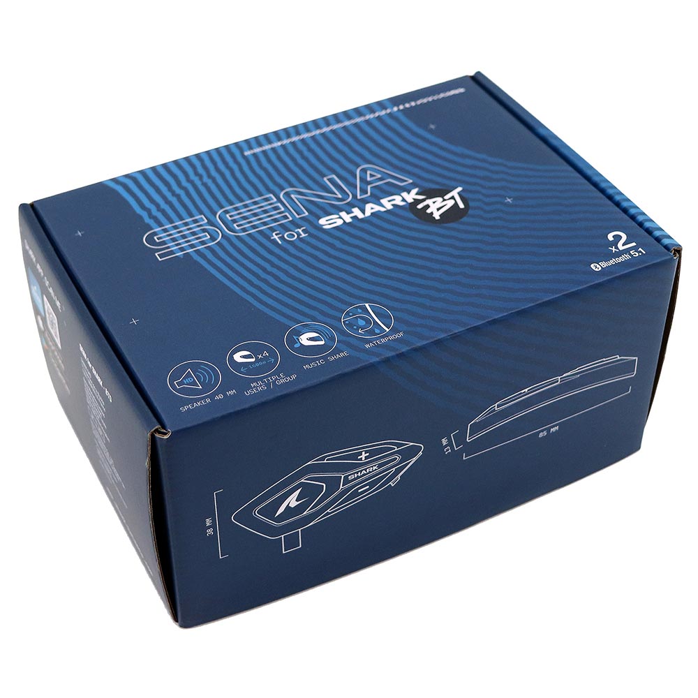 Sena - For Shark - Intercom Bluetooth® BTD duo
