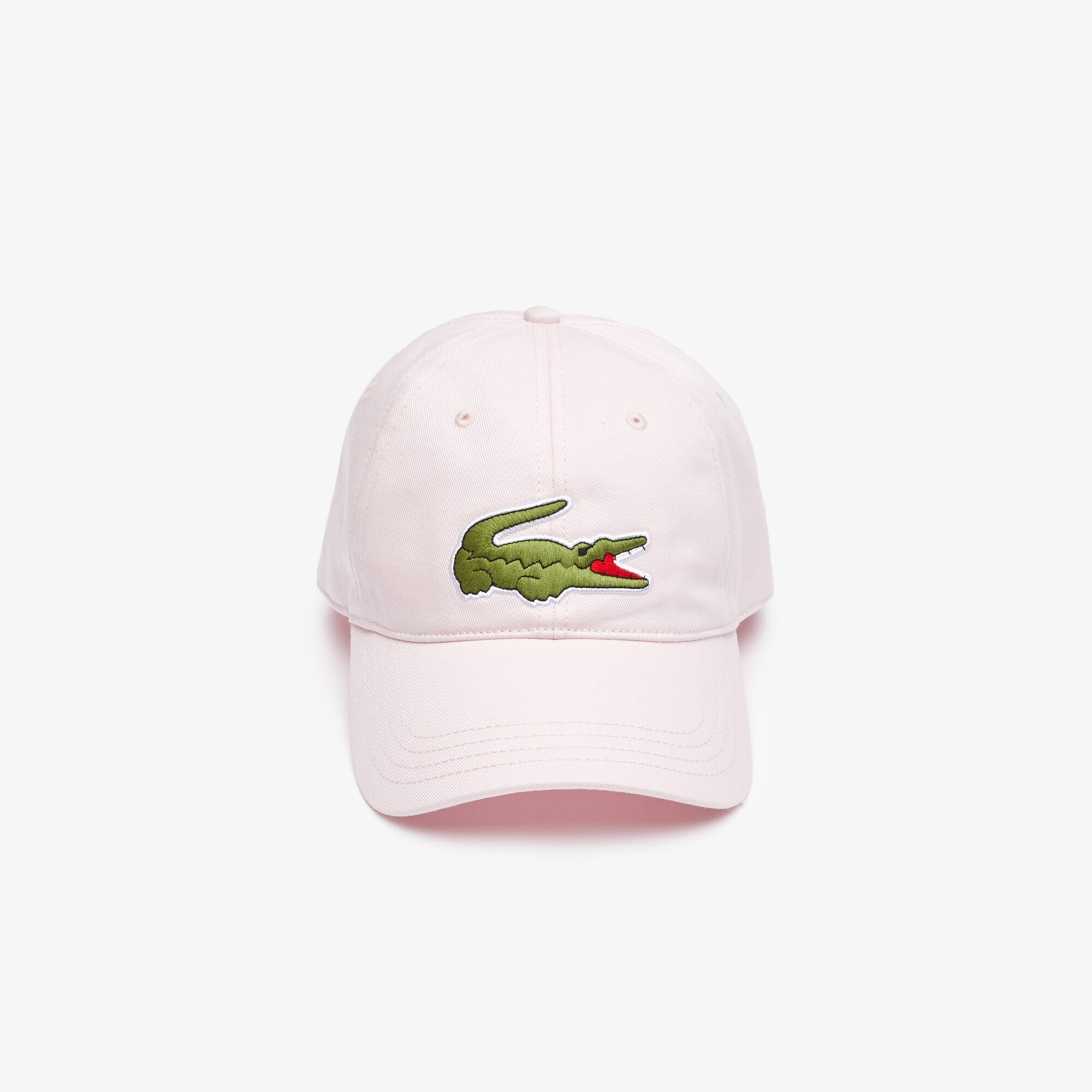 Unisex LACOSTE Kappe aus Bio-Baumwolltwill Caps & Hüte - Rosa - Lacoste - Unisex