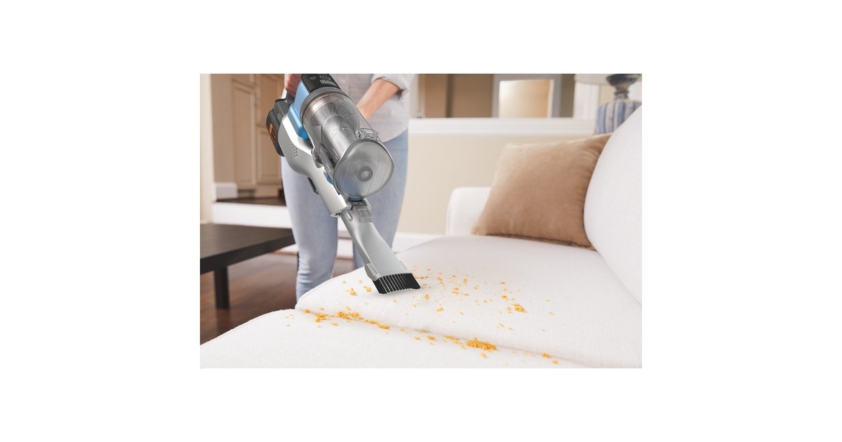 BLACK+DECKER36V 4-in-1 Steelstofzuiger  (Lichtblauw/grijs)