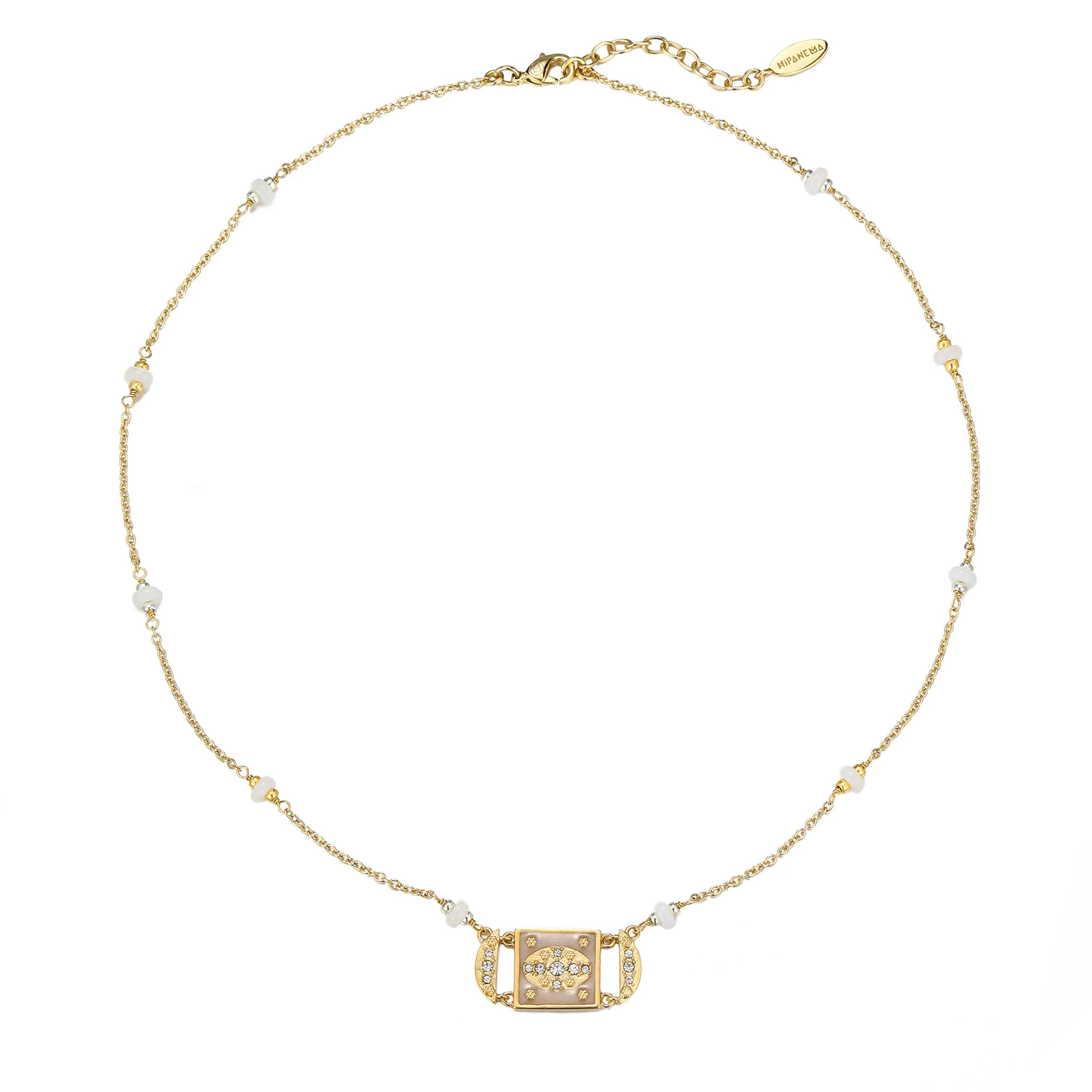 VENERA - Collier avec pendentif | Doré