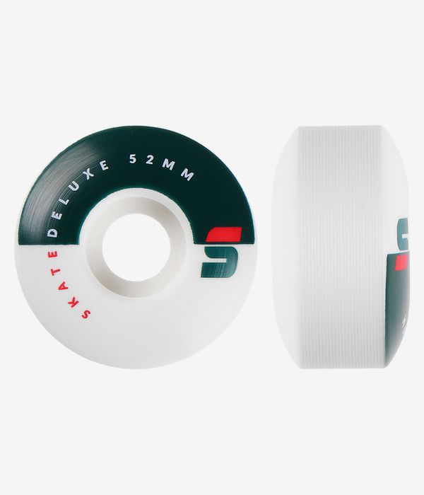 skatedeluxe Athletic Series Rollen (white) 52mm 100A 4er Pack