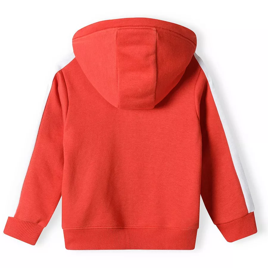 MINOTI Hoodie mit Zipper Rot