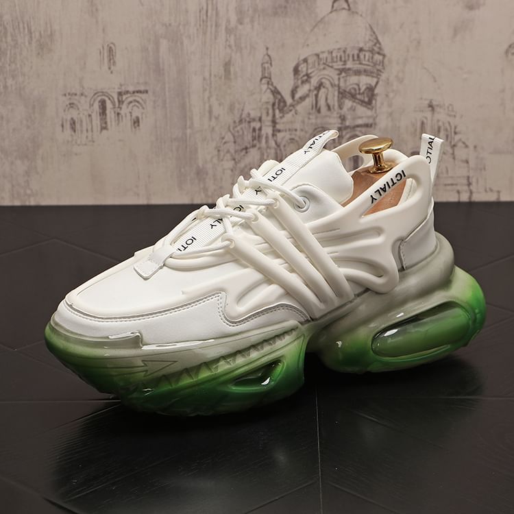 Mr Ozera - Platform Two Tone veterschoenen