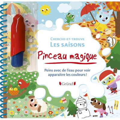 Pinceau magique - Cherche-et-trouve - Les saisons