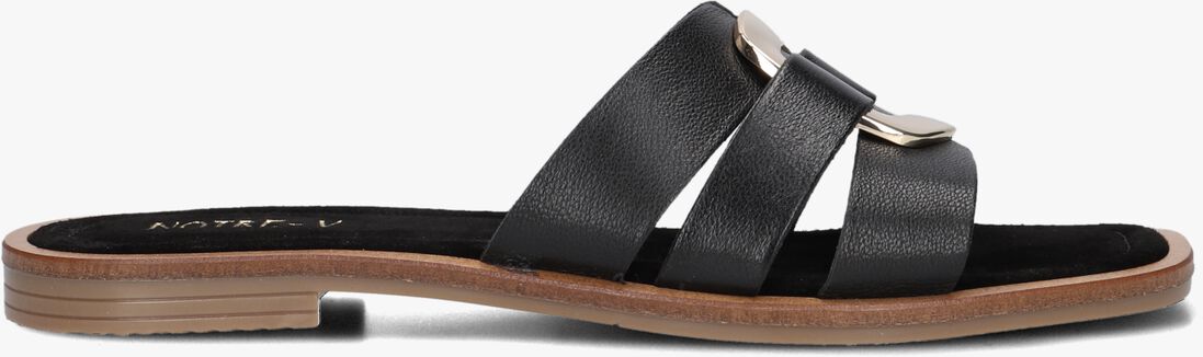 NOTRE-V zwarte notre-v slippers 22718
