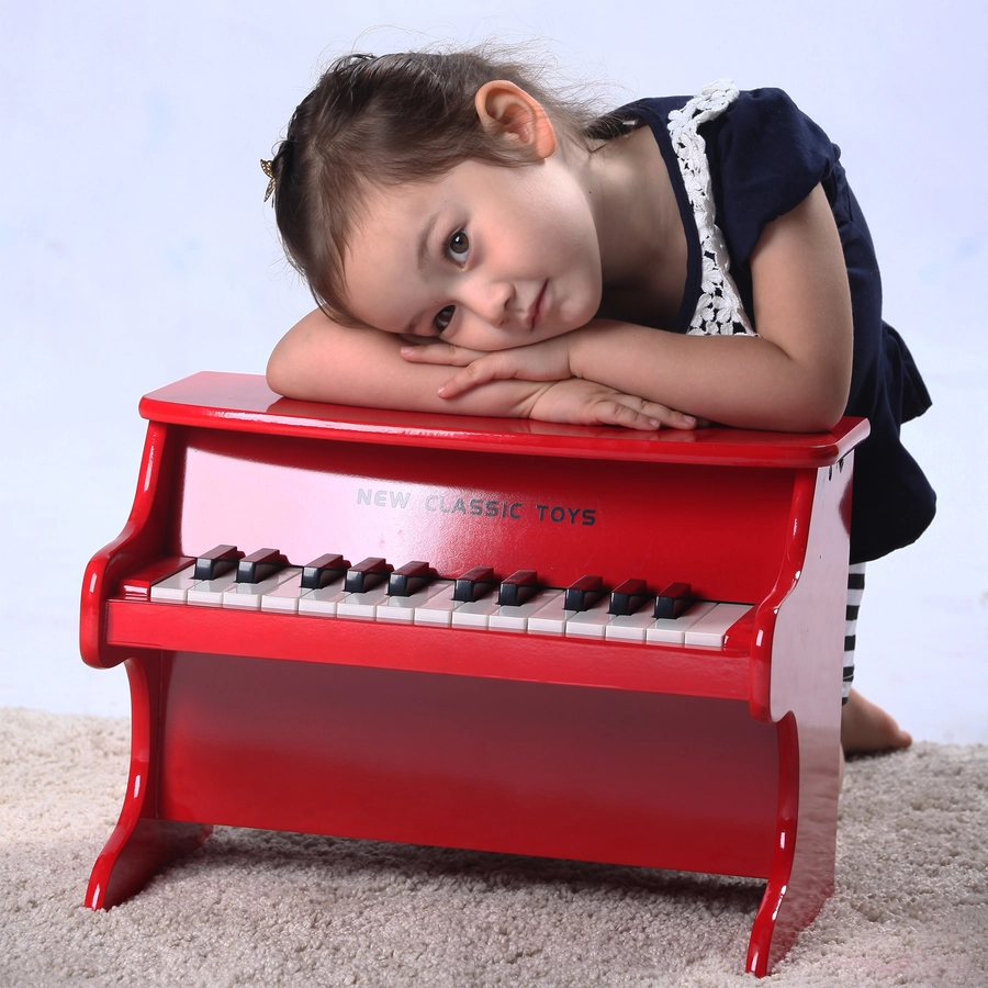 New Classic Toys E-Piano - Rot - 25 Tasten