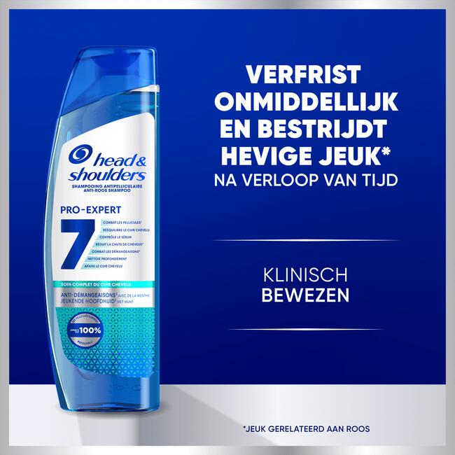 Head & Shoulders Pro-Expert 7 Jeukende Hoofdhuid Anti-Roos Shampoo 250 ML