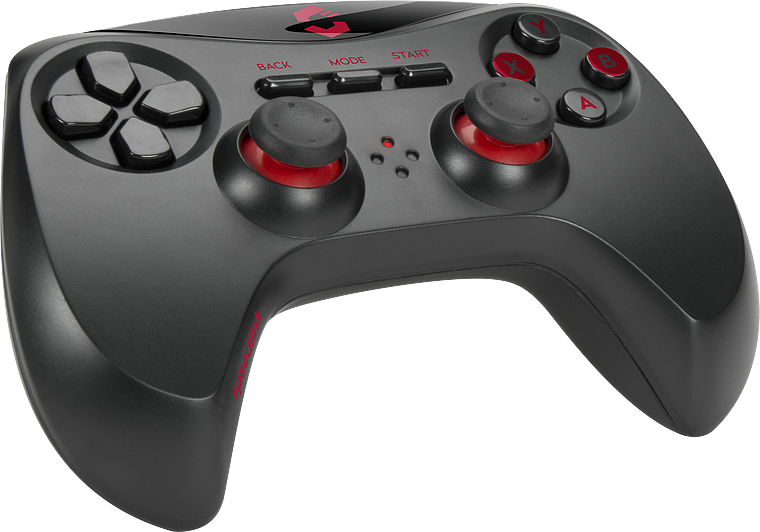 Speedlink - Strike NX trådløs gamepad til PC & PS3 10m rækkevidde - sort