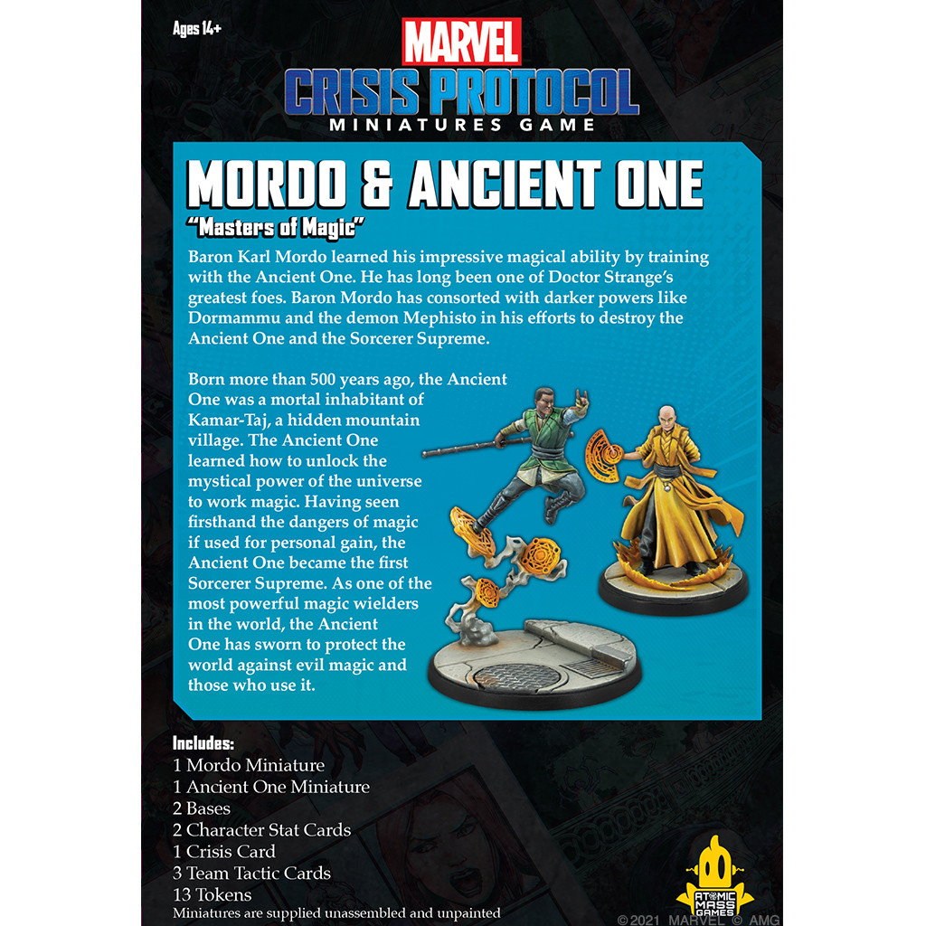 Marvel Crisis Protocol : Mordo and Ancient One
