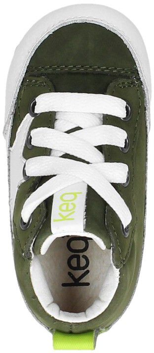 Keq Jongens Baby schoentjes groen