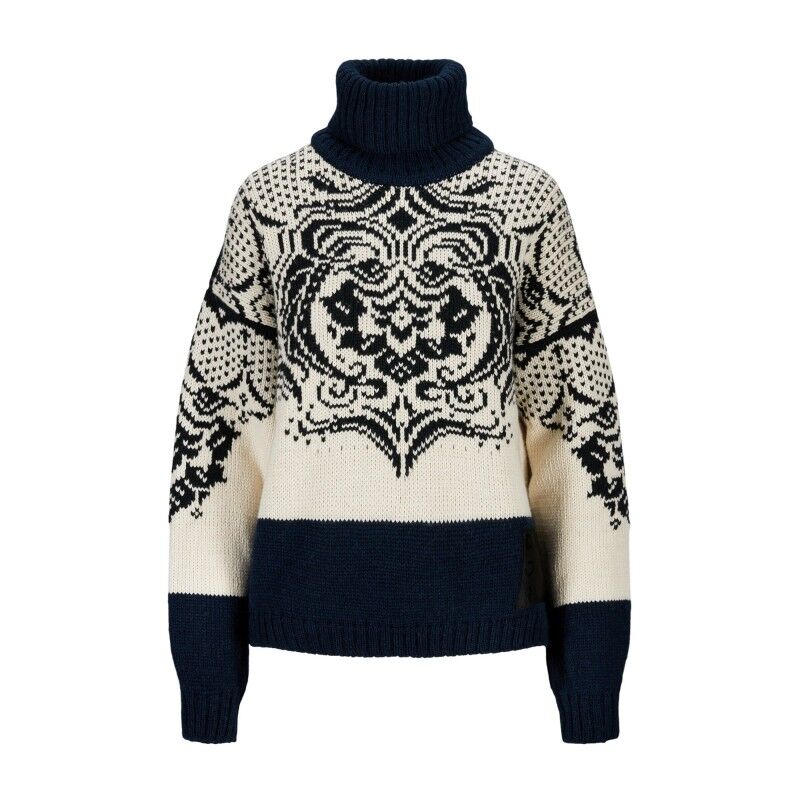 Blomdalen Sweater - Pull en laine mérinos femme