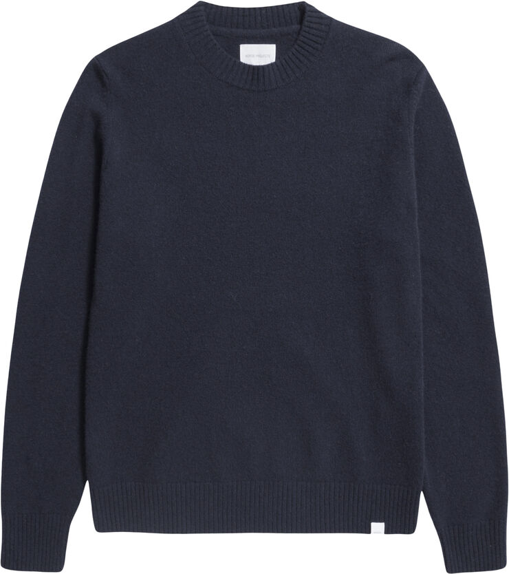 Norse Projects Norse Standard Merino Lambswool Sweater Blå
