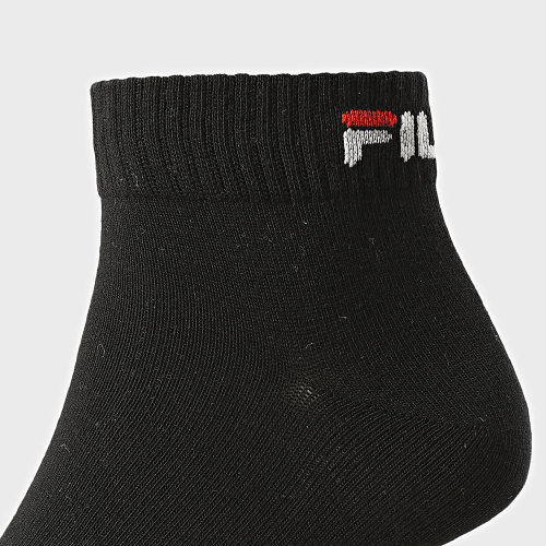 Lot De 3 Paires De Chaussettes Calza F9300 Noir Blanc Gris Chiné