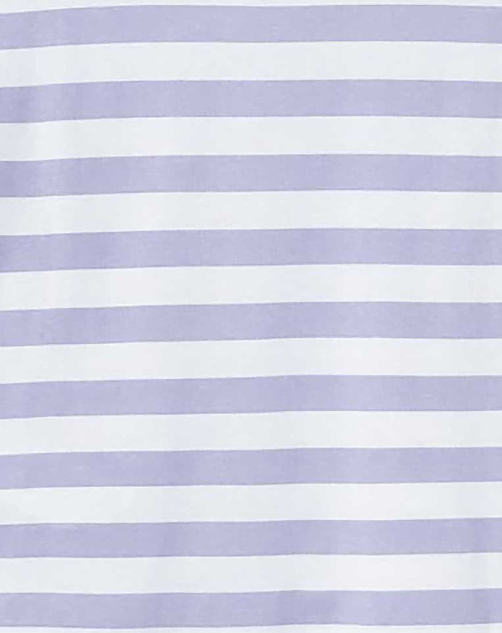 T-Shirt NKFVITANNI BOXY STRIPES in heirloom lilac
