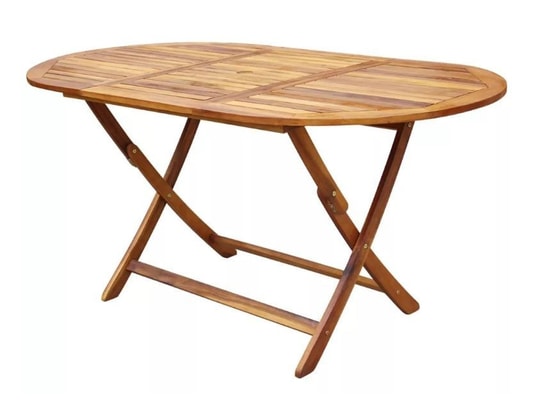 LES TENDANCES - Ensemble table et chaises de jardin-beige-8 places-124364