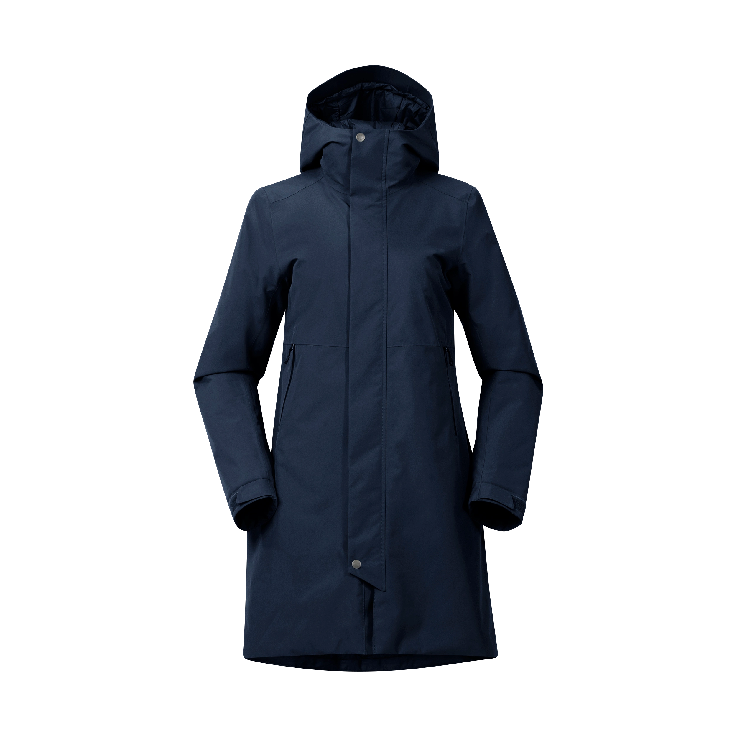 Urban Insulated Shell Coat Women Navy Blue