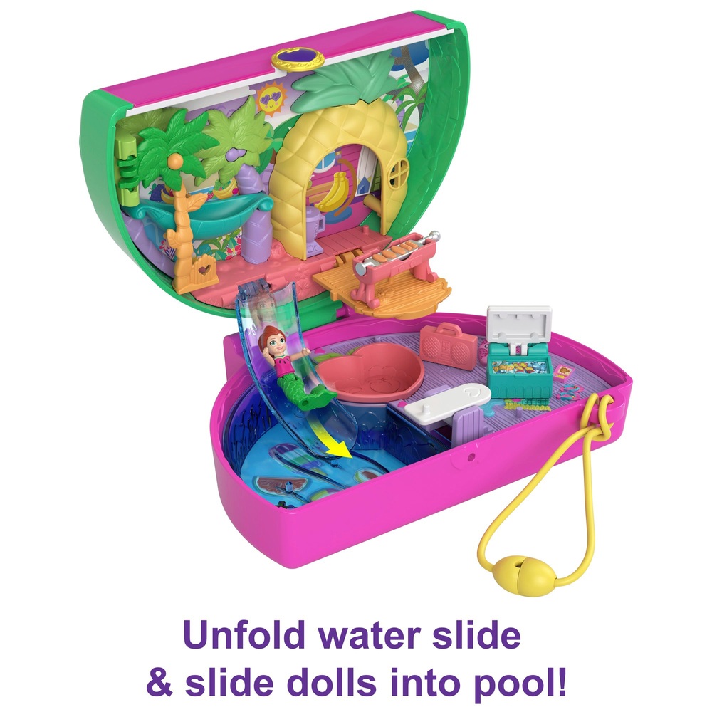 Polly Pocket Wassermelonen-Poolparty-Kompakt