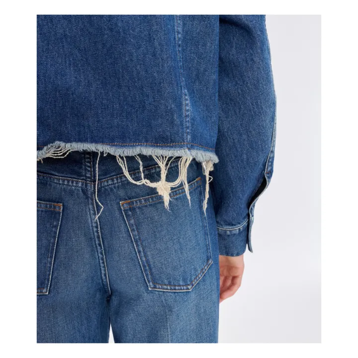 A.P.C. Collaboration A.P.C. x Natacha Ramsay Levi - Veste Sainters Coton Bio | Bleu indigo