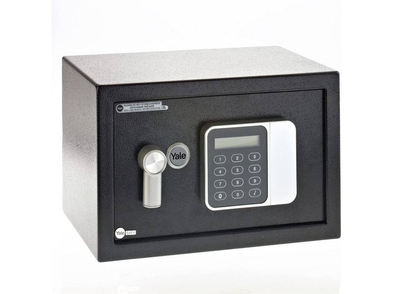 Yale Tresor Value Safe Gäste M, 16 l Tresor mit Tastenfeld