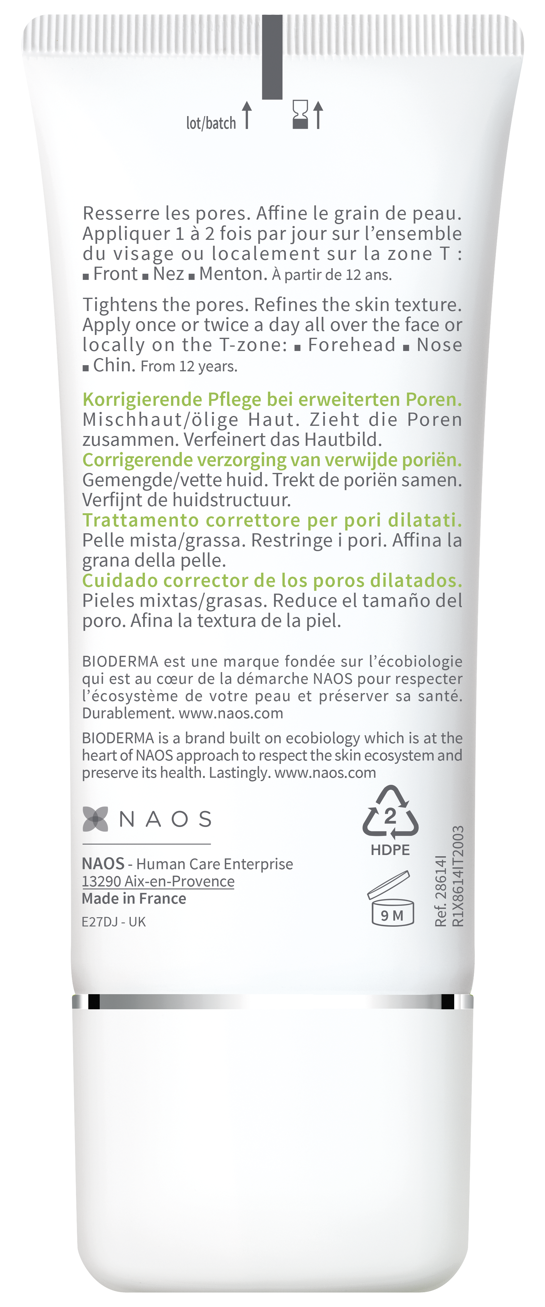 Bioderma Pore Refiner Crème 30 ml