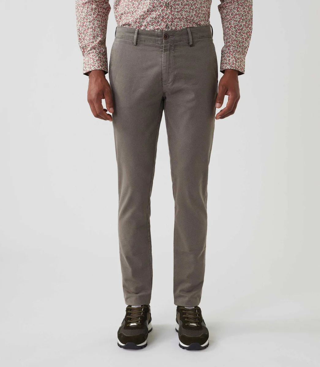Pantalon casual taupe 