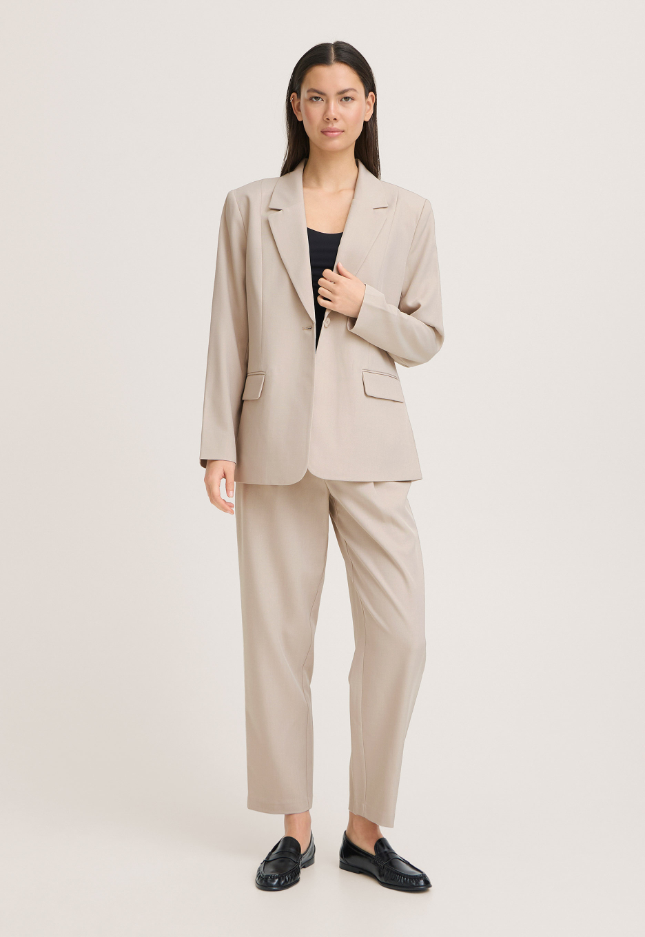 Ichi Ihfava Long Blazer
