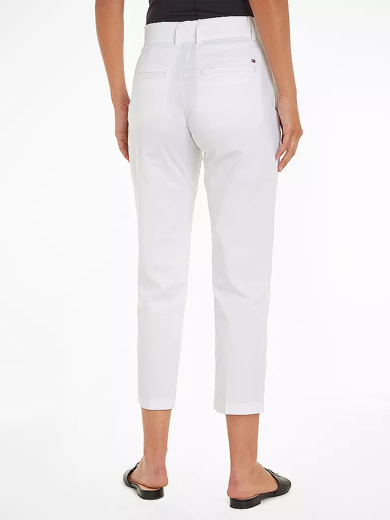 TOMMY HILFIGER Chino 7/8 weiss