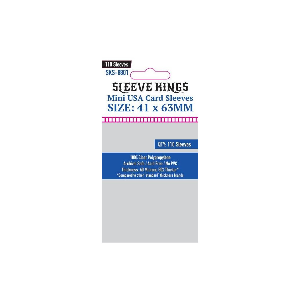 Sleeve Kings - Mini USA Card - 41x63mm - 110p