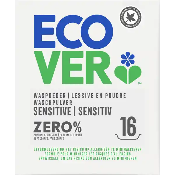 Sensitivwaschpulver Zero% 16WL