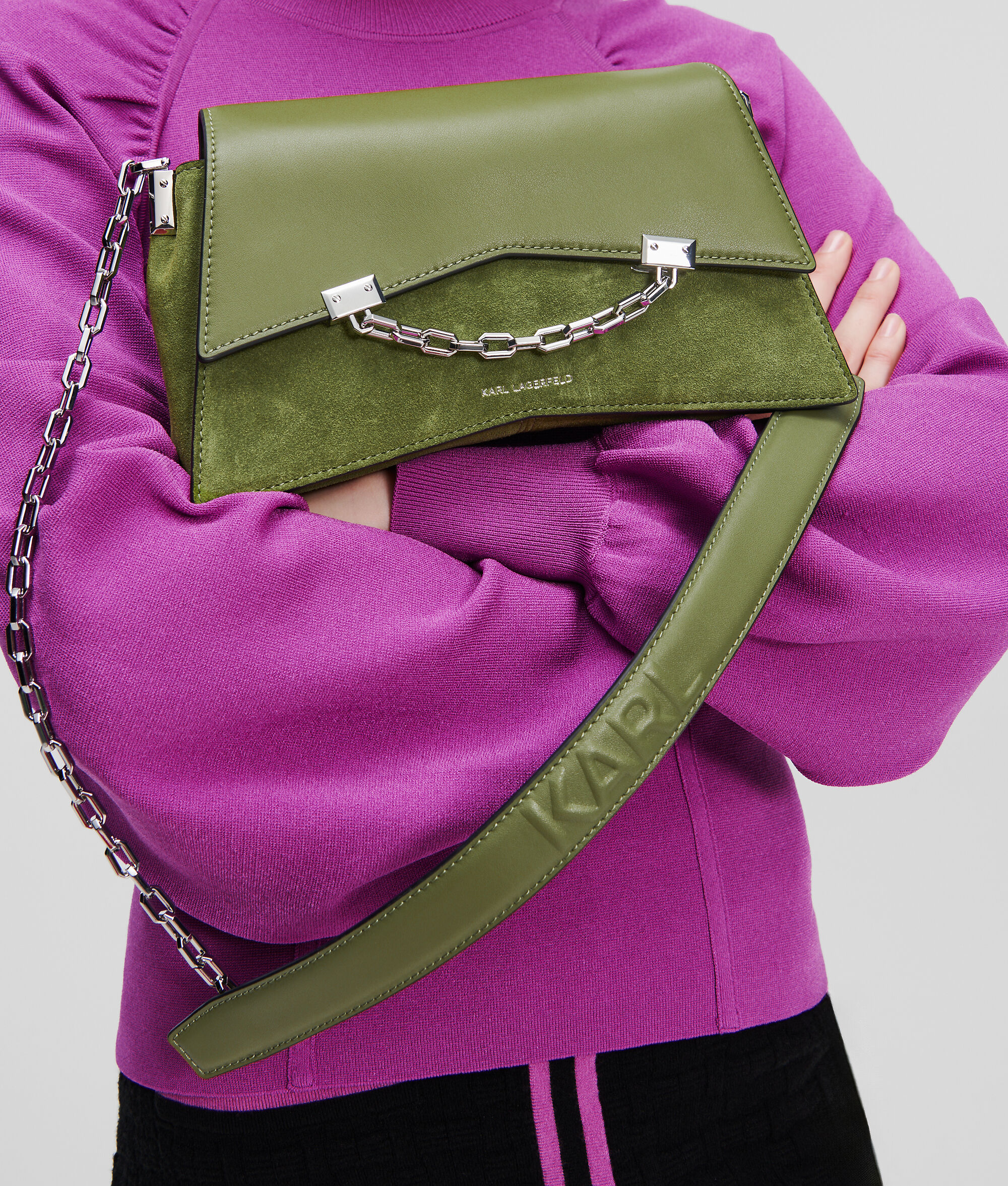 SAC BANDOULIÈRE EN DAIM K/SEVEN
