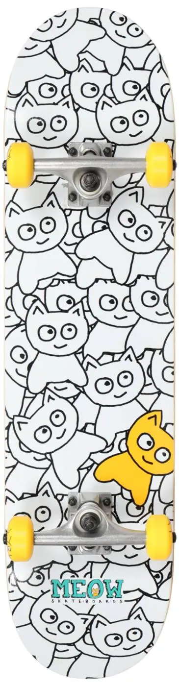 Meow Sticker Pile Komplet Skateboard - Skateboards | SkatePro