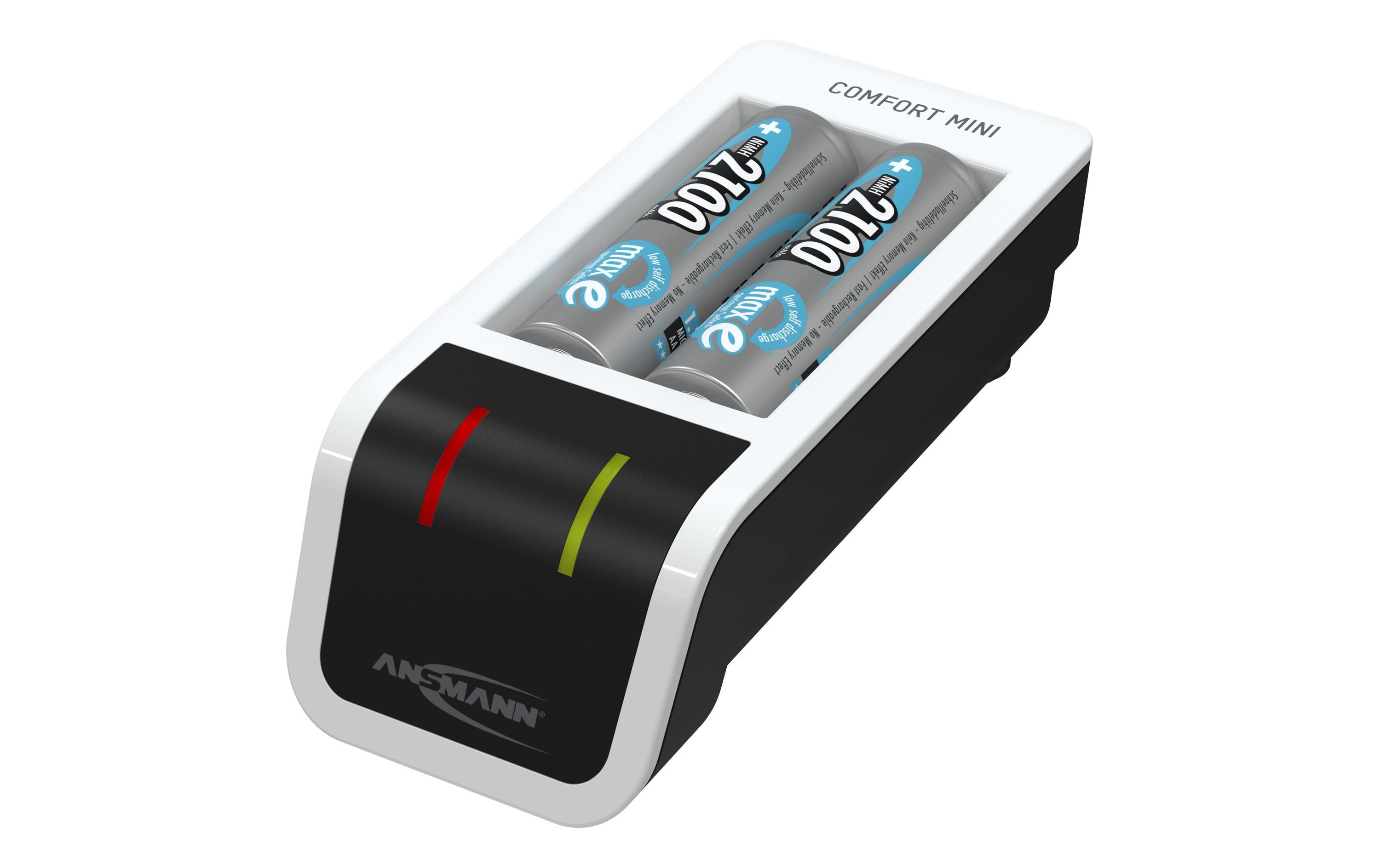 Ladegerät Comfort Mini+ Micro-USB + 2x AA 2100 mAhMit 