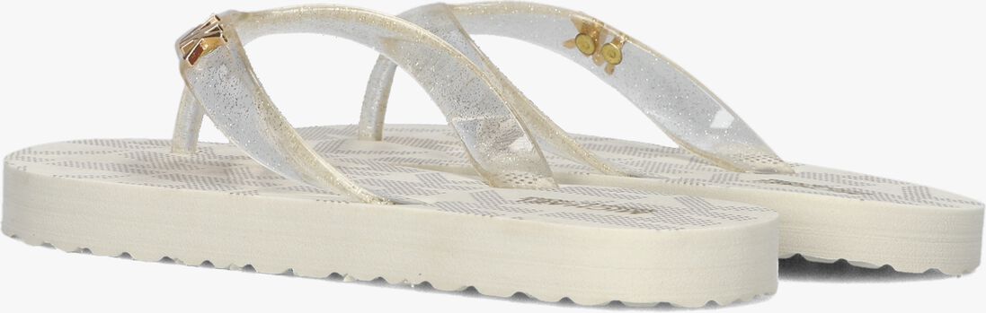 MICHAEL KORS KIDS witte michael kors kids slippers endine oversized