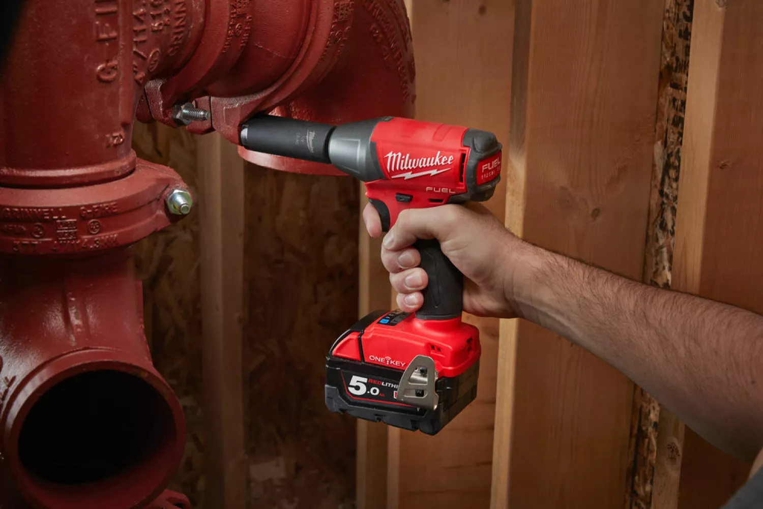 Milwaukee M18 ONEIWF12-0 18V Li-Ion Accu slagmoersleutel ONE-KEY body - 300Nm - 1/2