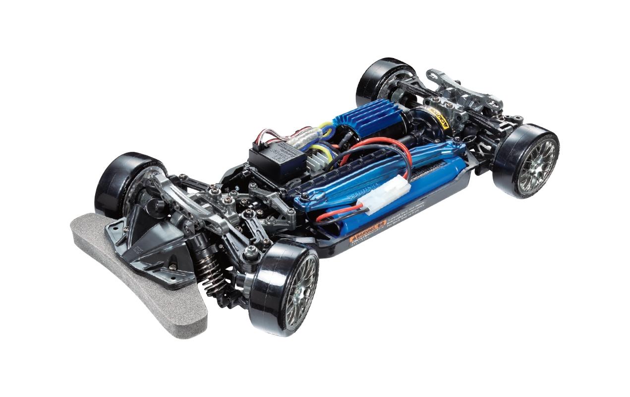 Drift Mazda RX-7 FD3S, TT-02D 1:10 Bausatz<br>Mazda RX-7 auf dem bewährten TT-02 Drift Chassis