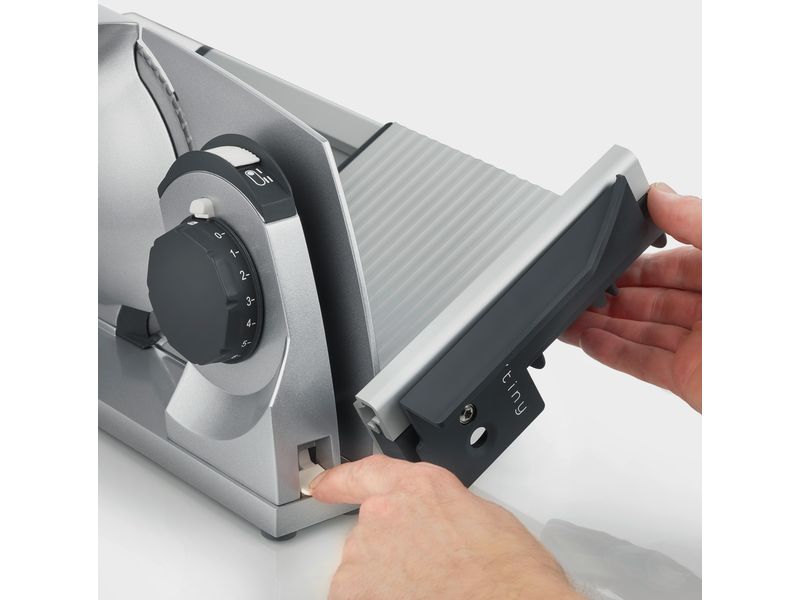 Graef Schneidemaschine MYtiny Silber Klappbarer Allesschneider