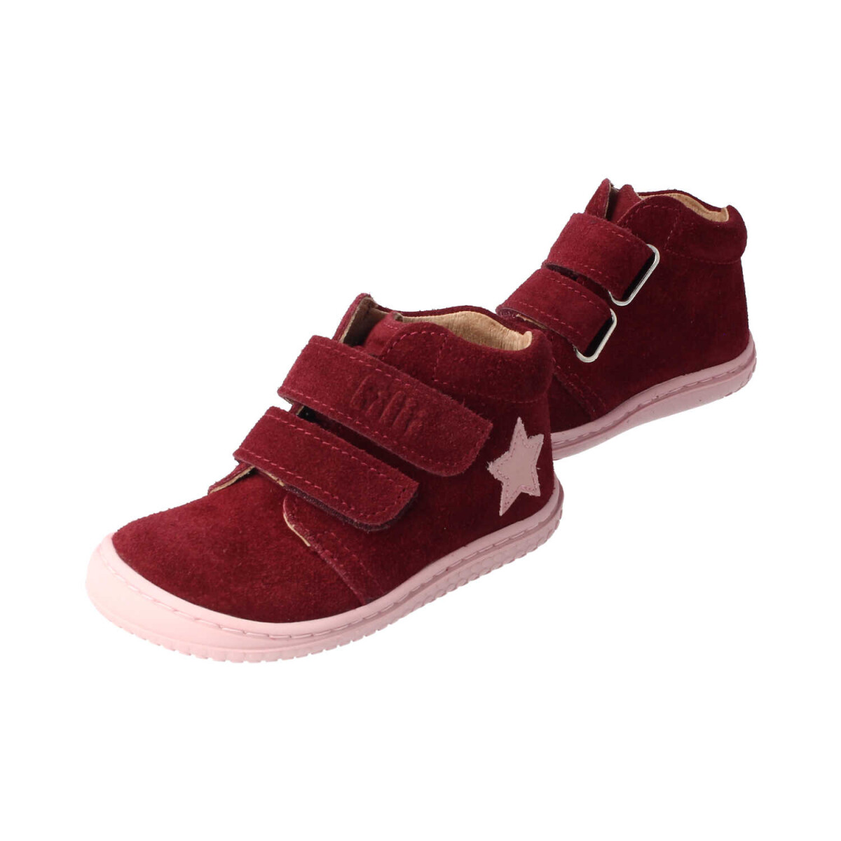 3013-1 rasberry CHAMELIION velours leather velcro Weite/M
