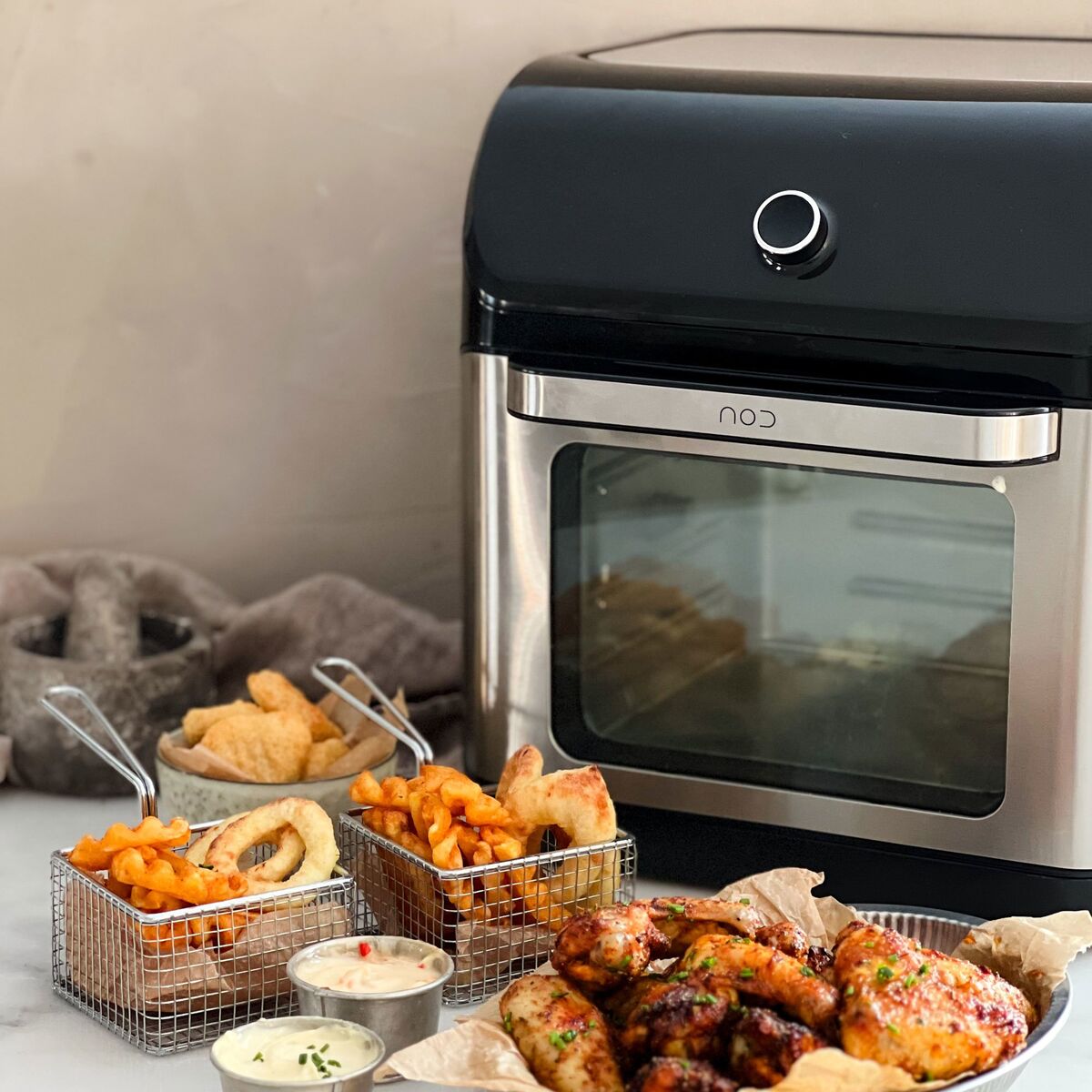 Airfryer-ovn 12 L, Tørke- og varmluftsovn