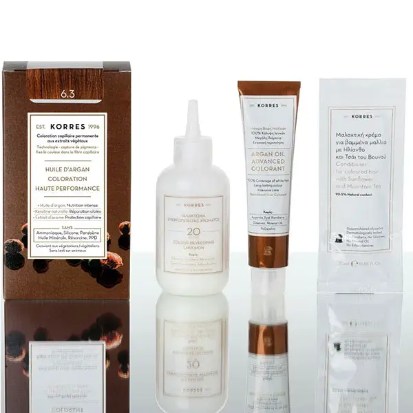 Korres 6.3 BLOND MIEL DORÉ Coloration - Argan