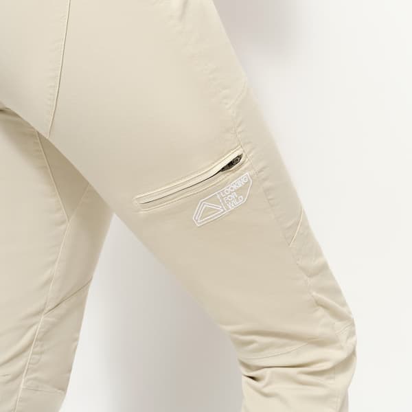 Pantalon escalade LOOKING FOR WILD LAILA PEAK PANT W BONE WHITE