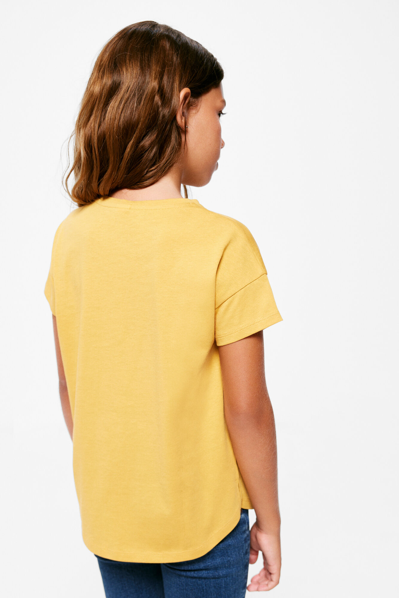 camiseta de lantejoulas para meninas